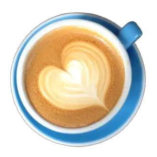 Coffee Cup with Hearts